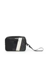 Armani Exchange Shoulder Bag With Contrasting Band