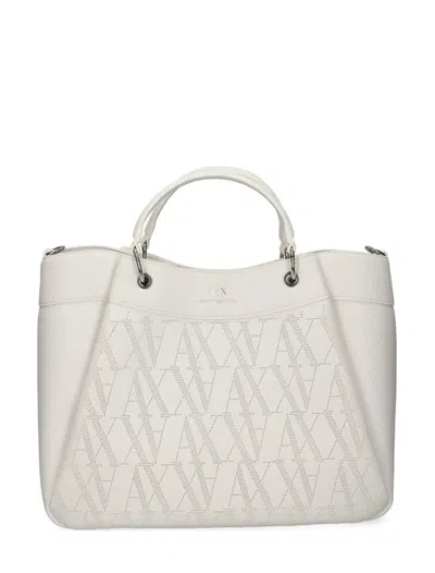 Armani Exchange Bags In White