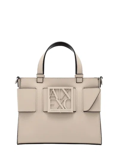 Armani Exchange Bags In Beige