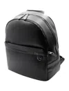 Armani Exchange Backpack With External Pocket With Small Hook In Black