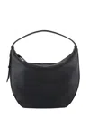 Armani Exchange Faux-leather Shoulder Bag In Black