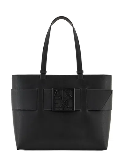 Armani Exchange Bags In Black