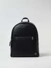 Armani Exchange All Over Embossed Logo Backpack In Black