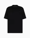 Armani Exchange Basic Loose Fit T-shirt In Black
