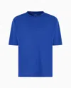 Armani Exchange Basic Loose Fit T-shirt In Blue
