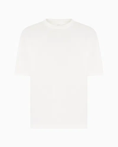 Armani Exchange Basic Loose Fit T-shirt In White