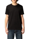 Armani Exchange Basic Round-neck T-shirt In Black