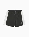 Armani Exchange Beachwear Boxers In Green