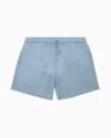 Armani Exchange Beachwear Boxers In Light_blue