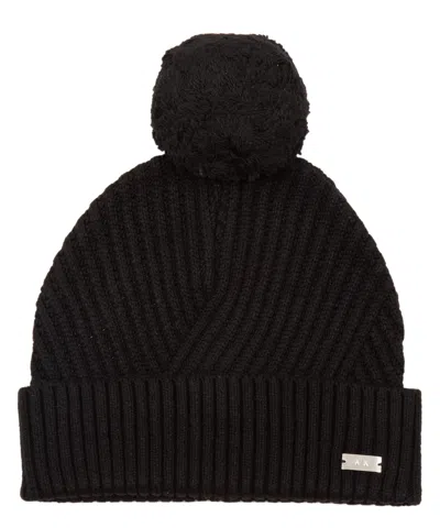 Armani Exchange Beanie In Black