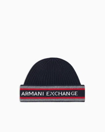 Armani Exchange Beanies In Black