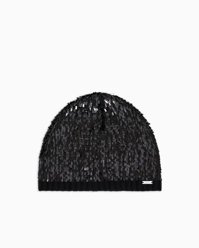 Armani Exchange Beanies In Black