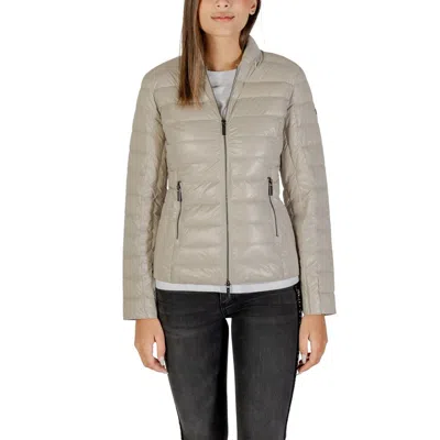Armani Exchange Beige Polyamide Coat In Neutral