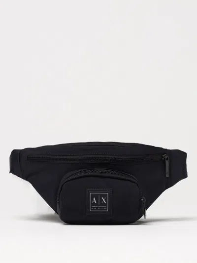 Armani Exchange Belt Bag  Men Colour Blue