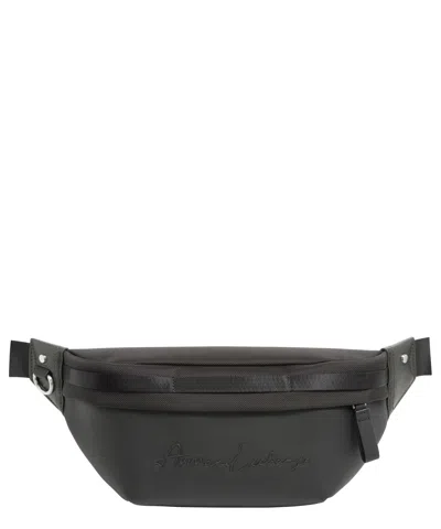 Armani Exchange Belt Bag In Black
