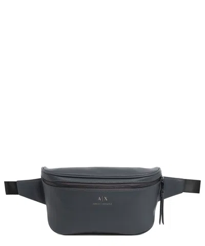Armani Exchange Belt Bag In Grey