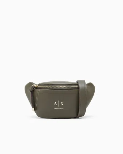 Armani Exchange Belt Bags In Green