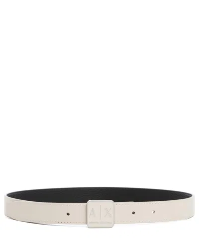 Armani Exchange Belt In Beige