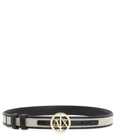 Armani Exchange Belt In Black