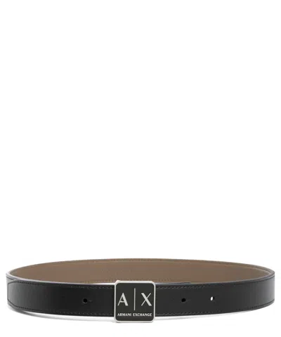 Armani Exchange Belt In Black