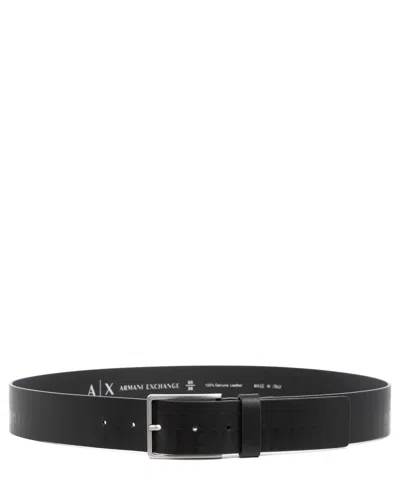 Armani Exchange Belt In Black