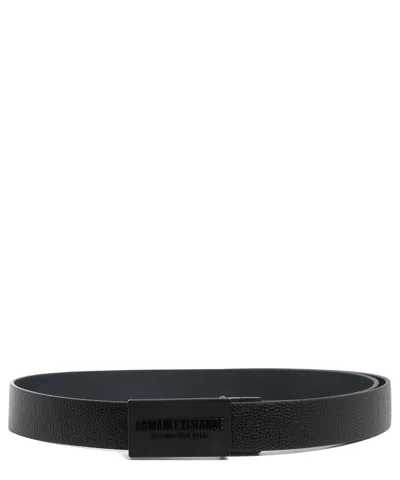 Armani Exchange Belt In Black