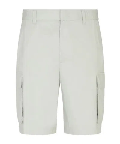 Armani Exchange Belt Loop Shorts In Neutral