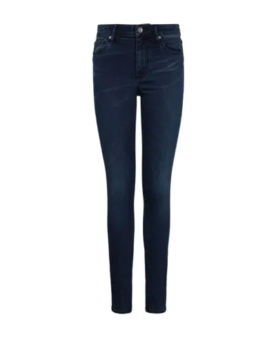 Armani Exchange Belt Loop With Jeans In Black