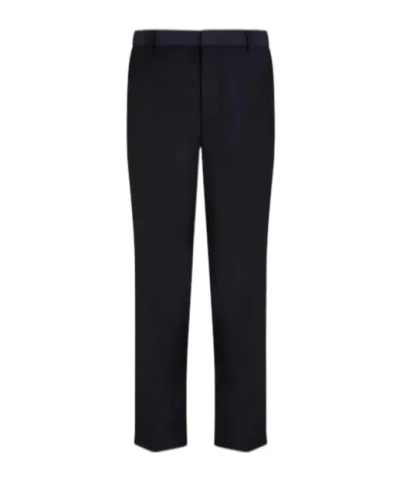 Armani Exchange Belt Loops Slacks In Black