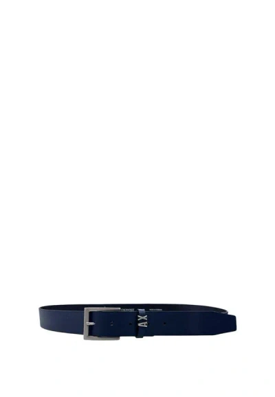 Armani Exchange Belt Man  Xm000606af12704-ub148 Blue