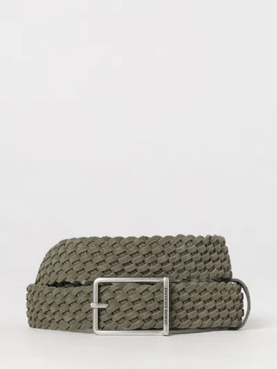 Armani Exchange Belt Men In Metallic