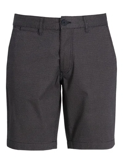 Armani Exchange Shorts Mit Mikro-muster In Gray