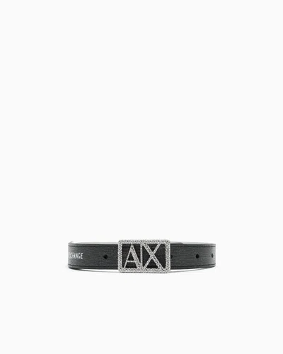 Armani Exchange Belts In Black