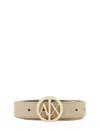 Armani Exchange Belts In Beige