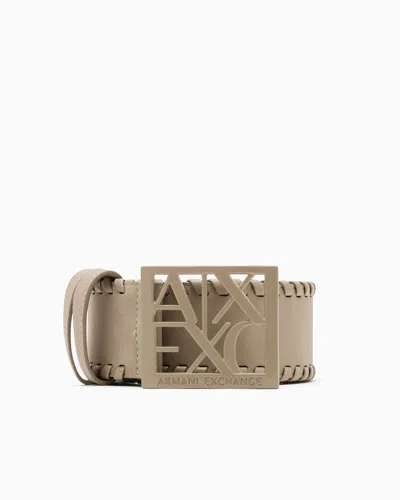 Armani Exchange Belts In Brown