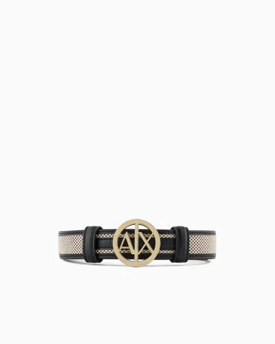Armani Exchange Belts In Black