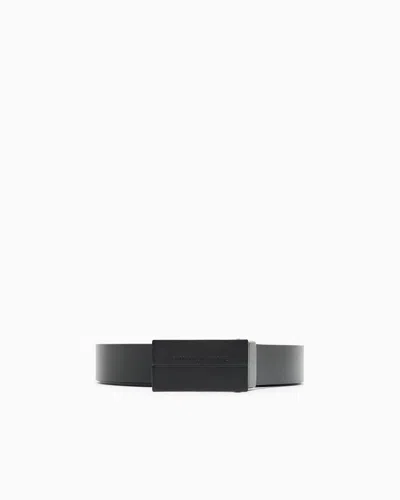 Armani Exchange Belts In Black