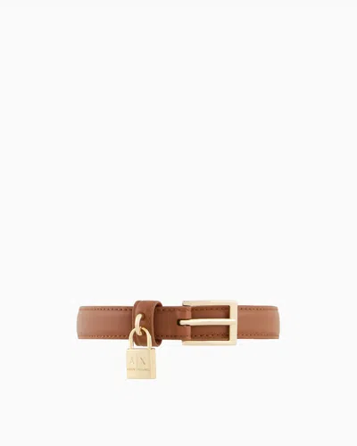 Armani Exchange Belts In Brown