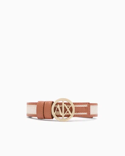Armani Exchange Belts In Brown