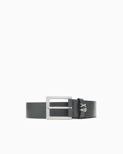 Armani Exchange Belts In Grey