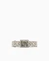 Armani Exchange Belts In Gray