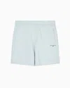 Armani Exchange Bermuda Shorts In Blue