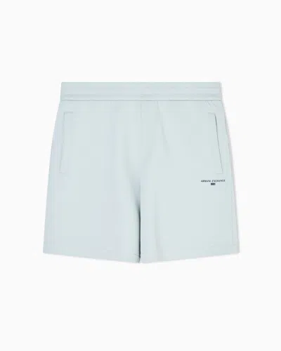 Armani Exchange Bermuda Shorts In Blue