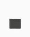 Armani Exchange Bifold Card Holder In Brown