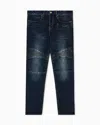 Armani Exchange Biker Slim Fit Jeans In Blue