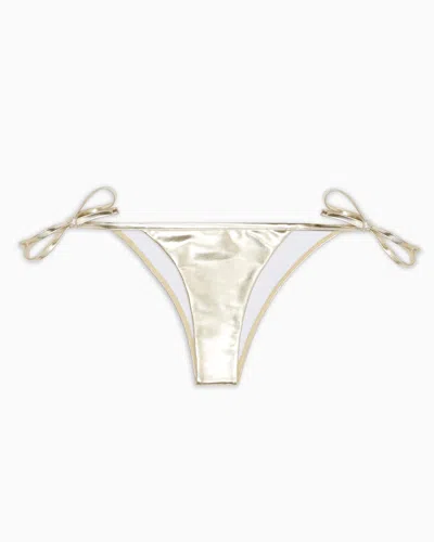 Armani Exchange Bikini Bottoms In White