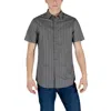 Armani Exchange Black Cotton Shortsleeve In Black