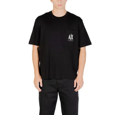Armani Exchange Black Cotton Sportswear