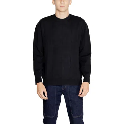 Armani Exchange Black Cotton T-shirt