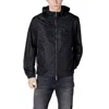 Armani Exchange Black Polyamide Jacket